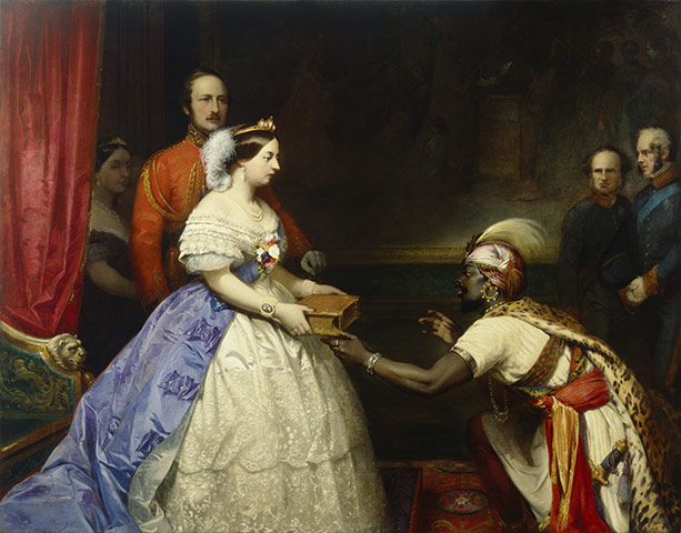 Rankin at the NPG: 'The Secret of England's Greatness' by Thomas Jones Barker