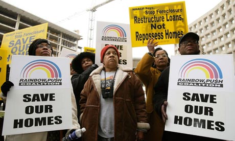 Sub-prime loans US foreclosures