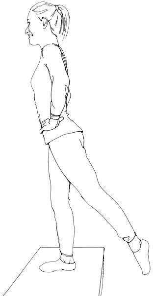 Ten everyday exercises: Thigh raises