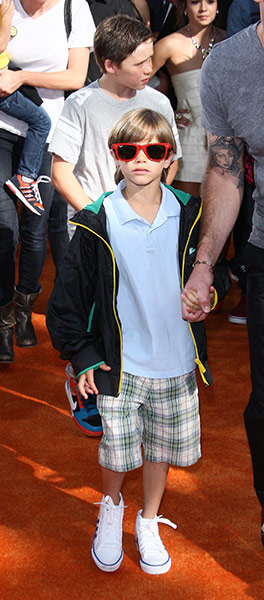 Romeo Beckham: The Grammy look