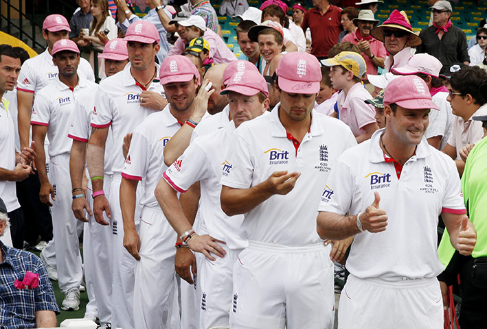 Ashes 2010-11: the England team