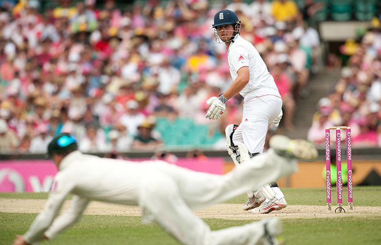 Ashes Fifth Test Day 3: Alastair Cook hits yet another lovely shot