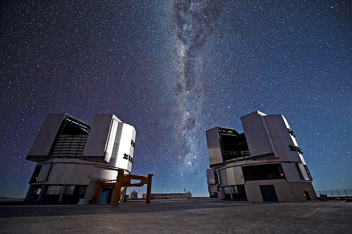 Month in Space: The European Southern Observatory's Very Large Telescope