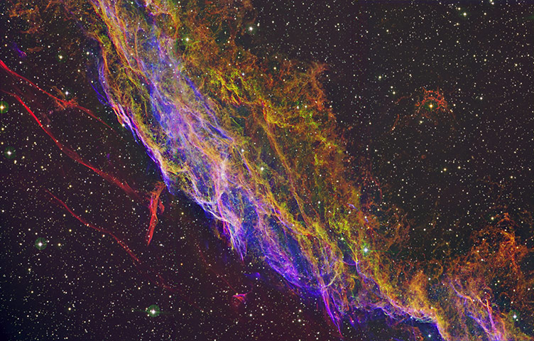 Month in Space: The Veil Nebula