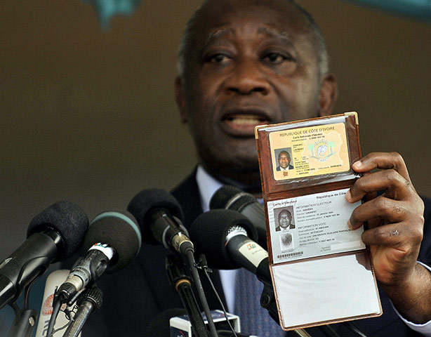 Ivory Coast crisis: President of the Ivory Coast Laurent Gbagbo