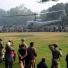 Salman Taseer Funeral: A helicopter carrying the coffin of Pakistan's Punjab governor departs