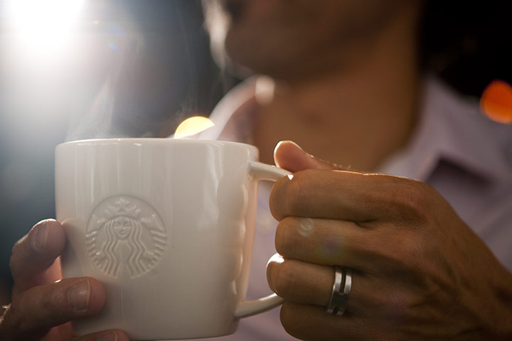 Business week in pictures: New Starbucks mug after rebranding