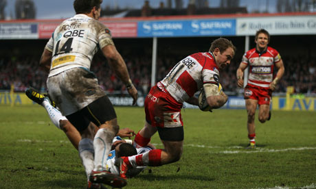 James Simpson-Daniel  Gloucester v Exeter Chiefs - AVIVA Premiership