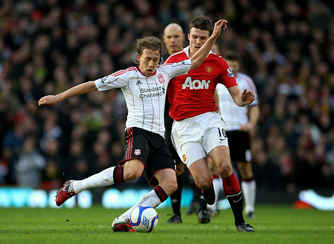 Man Utd v Liverpool: Liverpool on top: Man Utd v liverpool