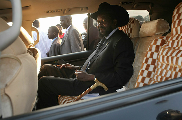 Sudan referendum: Salva Kiir Mayardit, acting President of the Government of Southern Sudan