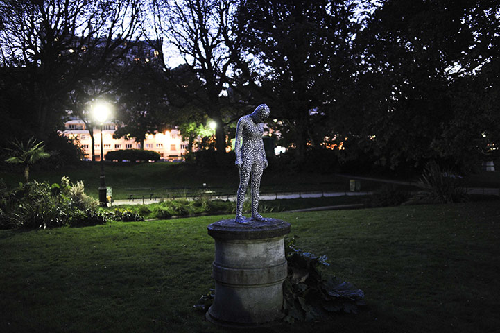 24 in pictures: Fabrice Hyber art work at Nuit Blanche 