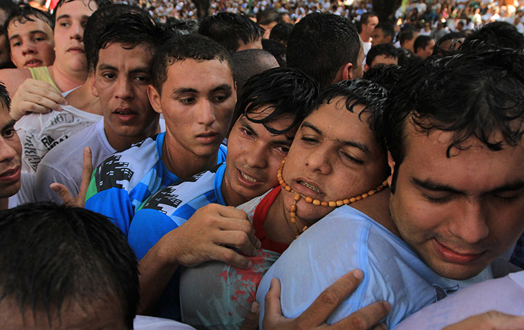 24 hours in pictures: Belem, Brazil: 'Cirio de Nazare' (Nazareth Candle) celebrations