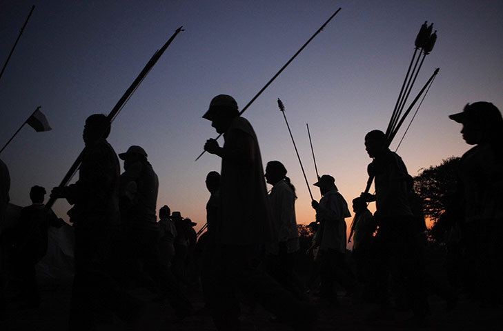 Bolivia Tipnis protests: August 16: Amazon indigenous march from Tijamuchi