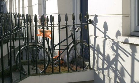 Bike Blog - locked bicycle