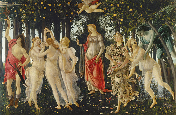 The Art Museum / Phaidon : Primavera, c.1478, by Sandro Botticelli