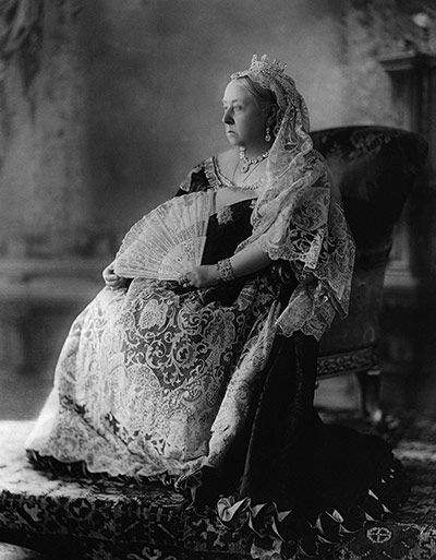 The history of lace: Queen Victoria, 1897