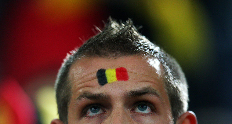 Euro 2012 Qualifiers: Belgium fan 