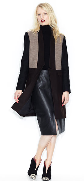 The line-up: coats: Panel coat