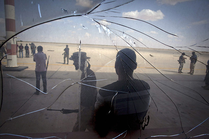 From the agencies: Manu Brabo: the airport in Sirte