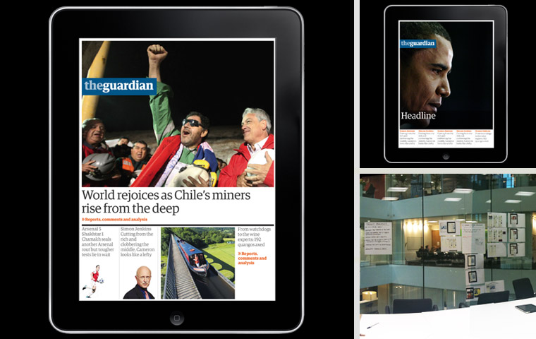 The Guardian iPad design evolution
