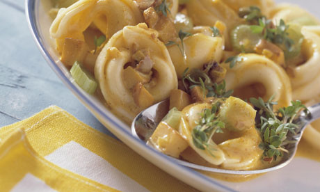 Tortellini al curry