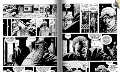The Walking Dead comic for iPad