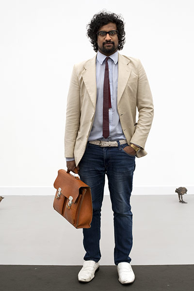 Frieze Art Fair voxpops: Christopher Thomas, 32, Artist