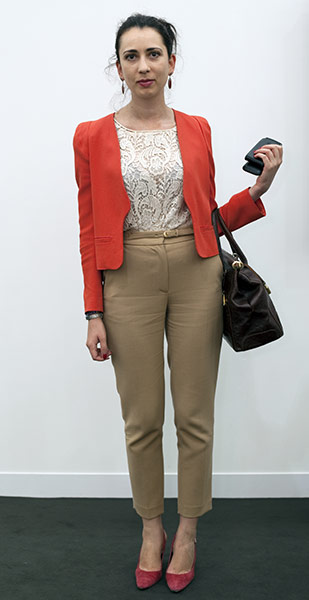 Frieze Art Fair voxpops: Roxana Mohammadian, 29, Banker