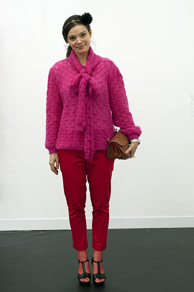Frieze Art Fair voxpops: Régine Debatty, 40, blogger for we-make-money-not-art.com
