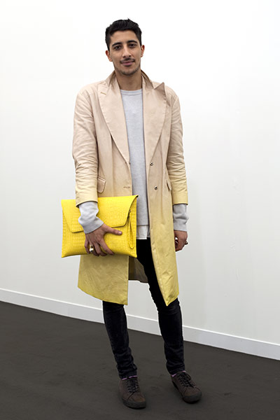 Frieze Art Fair voxpops: Andrew Demetry, 24, Artist