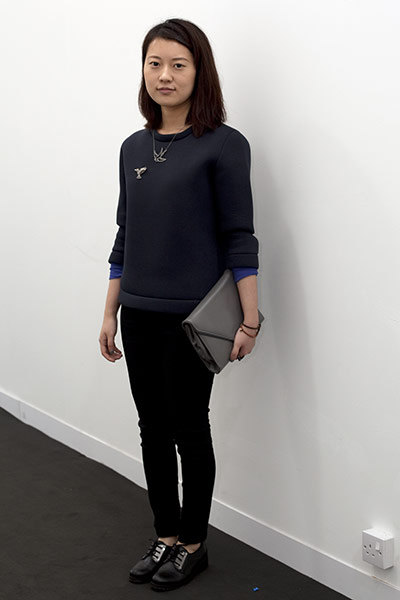 Frieze Art Fair voxpops: Quanzi Zhang, 24, Design student