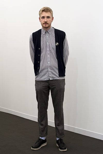Frieze Art Fair voxpops: Christopher Ross-Kellam, 20, Advertising executive