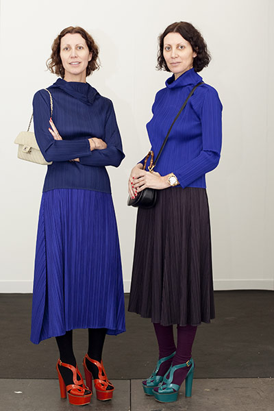 Frieze Art Fair voxpops: Valeria Napoleone, Collector & Stefania Pramma, Designer