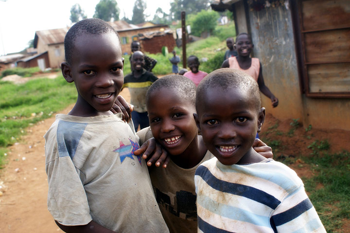 Ugandan Prisoners: Children of prison staff