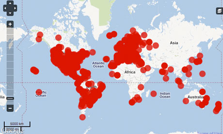 global occupy crowdmap