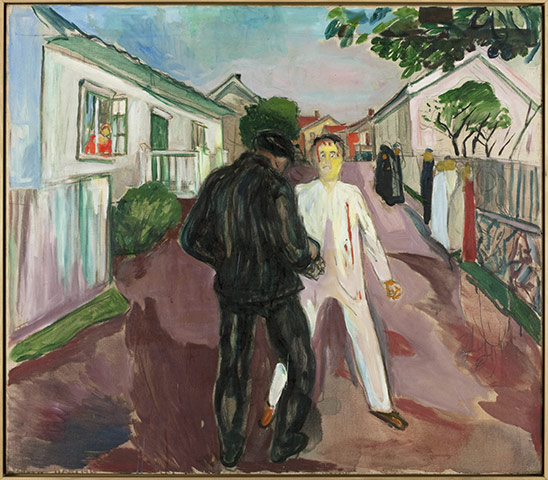 Edvard Munch: at Pompidou Museum, Paris