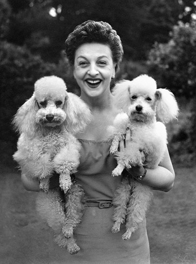 Betty Driver: Betty and her dogs