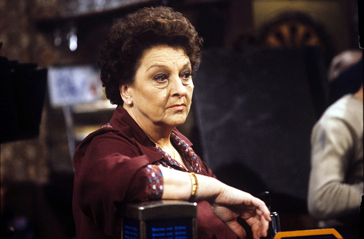 Betty Driver: Betty behind the bar