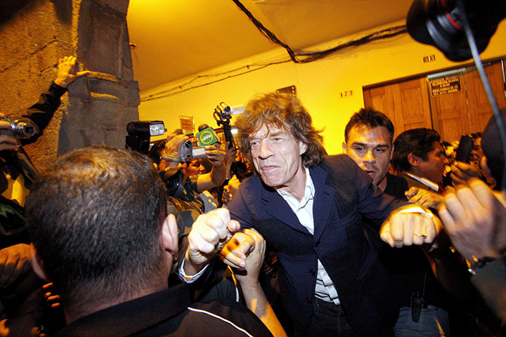 Week in music: MICK JAGGER ARRIVES CUZCO AFTER BEING NAMED TOURISTIC AMBASSADOR IN PERU