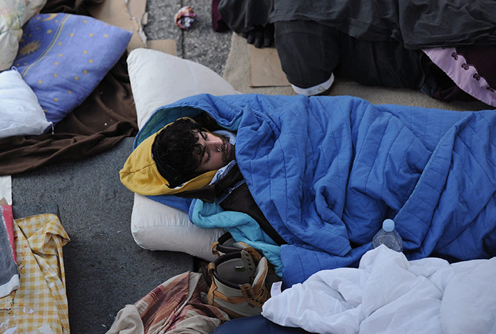 Occupy London: protesters camp outside St Paul's