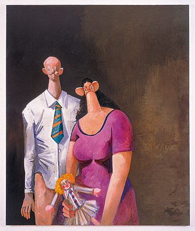 George Condo: The Stockbroker, 2002, by George Condo