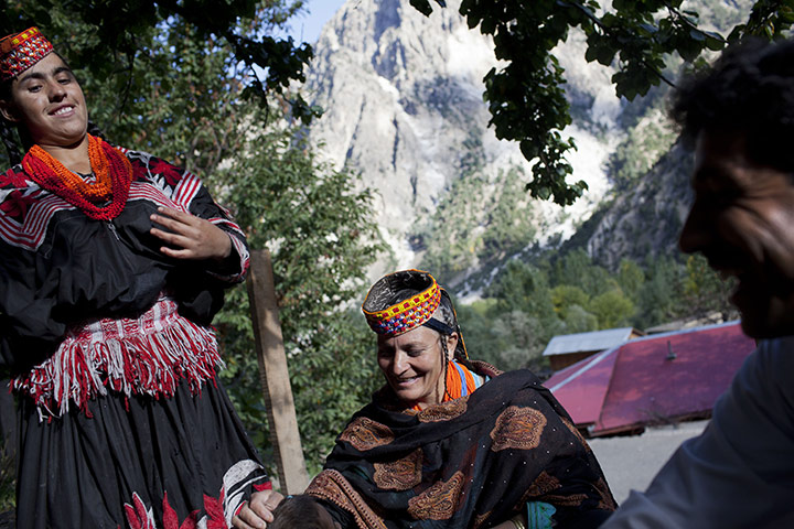 Kalash valley, Pakistan: The Kalash group of people