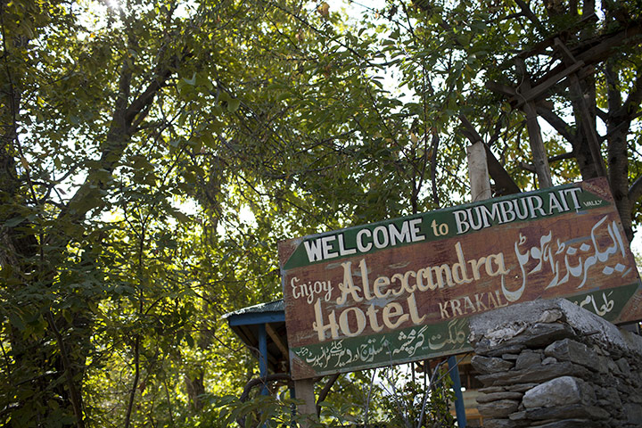 Kalash valley, Pakistan: Empty hotel in the Kalash valley