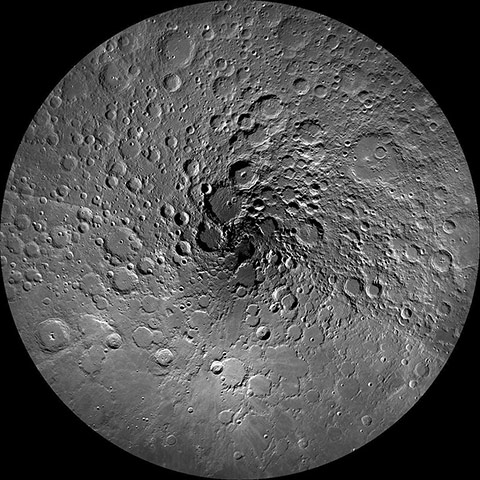 Month in space: The Moon's North Pole