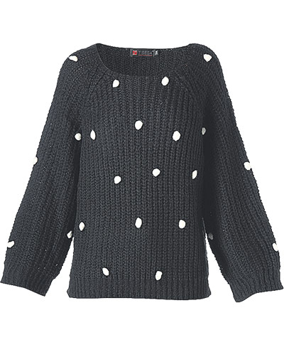 Jumpers: Bobble knit