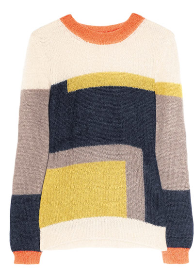 Jumpers: Colour block