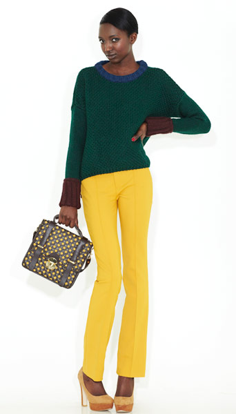 Line-up: statement jumper: Zara