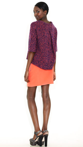 Line-up: statement jumper: Twisted yarn jumper