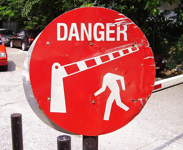 In pictures: Danger: Car park in Kuala Lumpur