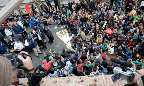 Occupy Wall Street protesters arrested 